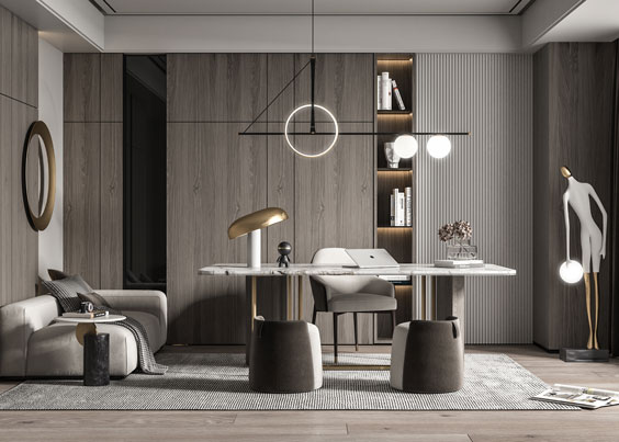 別墅書房設(shè)計案例